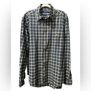 Mens Polo Ralph Lauren Button Down Shirt XL